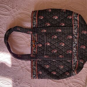 Vera Bradley Houndstooth Paisley handbag